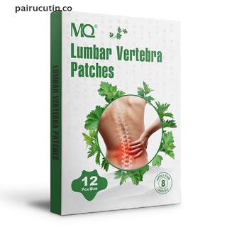 (nuevo) 12 pegatinas lumbares de columna vertebral artritis moxibustion medical ajenjo alivio del dolor [pairucutin]
