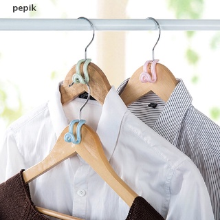 [pepik] 5 piezas mini percha de ropa abrigo gancho gancho armario organizador ahorro de espacio [pepik]