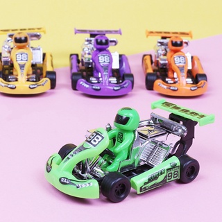 [sudeyte] mini tire hacia atrás go-kart coche juego de carreras modelo de vehículo niños juguete educativo