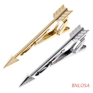 BNLOSA Men Tie Clip Clasp Pins Fashion Gold Silver Shirt Fitting Charms Gentleman Wedding Brooch Alloy Bar Accessories Exquisite Jewelry