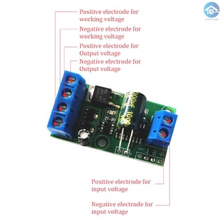 mini módulo de convertidor de voltaje de paso hacia arriba 0~5v a 0~10v/0~12v/0~24v amplificador de voltaje de la junta boost convertidor con señal pwm (4)