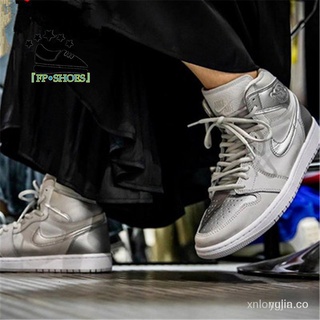 🙌 『FP•zapatos』 Nike Air Jordan 1 AJ1 Joe 1 gris plata japón Limited hombres y mujeres zapatos de baloncesto 575441-DC1788-029 rksu (7)