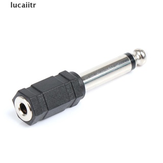 Lucaiitr Adaptador convertidor De audio De 2/5 piezas hembra a Jack Macho 6.35mm (Lucaiitr) (3)