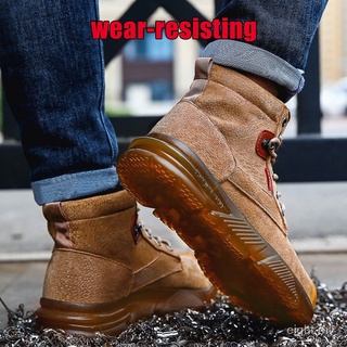 Zapatos de seguridad Kasut bota de seguridad: protección del dedo del pie de acero rtTp (3)