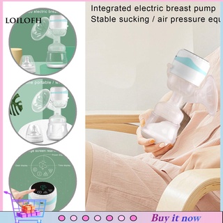 Lo Simple operación extractor de leche recargable LCD pantalla táctil eléctrica extractor de leche cómodo ajuste para las madres