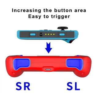 Entrega rápida recargable Nintendo switch mango OLED joy con grip baokemeng funda protectora accesorios periféricos palpitación (3)