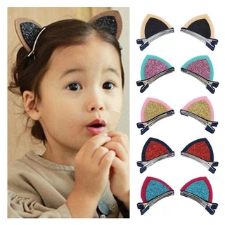 [Abbas] Horquilla de orejas de gato con lentejuelas para niños y adultos que venden lindos y lindos tocados accesorios para el pelo festivo