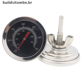 [Nuevo] termómetro/Medidor Bimtálico De acero inoxidable doble Para barbacoa/herramienta Para cocinar 700 grados (Buildvitombn) (3)