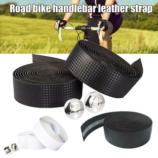 cinta para manillar de bicicleta de carretera, antideslizante, transpirable, absorbente de sudor, correa de piel sintética