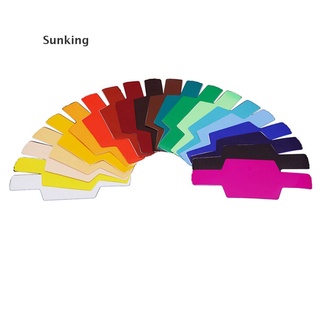 [Sunking] Selens 20 piezas SE-CG20 FLash/Speedlite/Speedlight Color Gels filtros