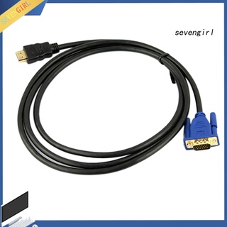 Cable Hdmi-cable de oro Macho a Vga Hd-15 Macho 1080p Hdmi-compatible-Vga M/M