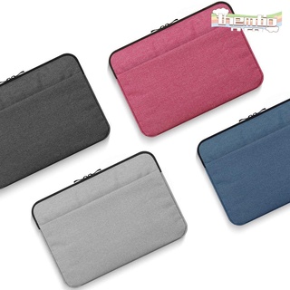 THEMTION 11 13 14 15 inch Colorful Sleeve Case Universal Laptop Bag Pouch Dual Zipper Waterproof Fashion Large Capacity Notebook Cover/Multicolor