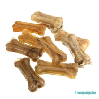 [FR] 10 piezas delicadas masticables comida trata huesos para mascotas perro GH (1)