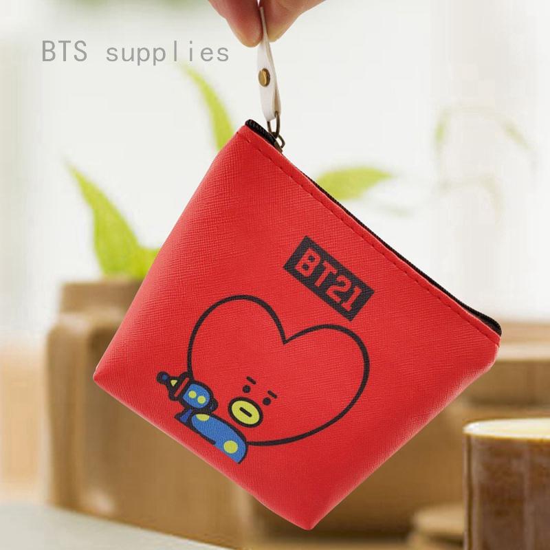 Kpop monedero bolso Charm monedero lona K-Pop Fans bolsas regalos
