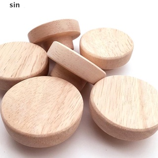 Sin 4 pzs manijas De madera redondas para manijas De madera Natural cajón De armario manijas De armario manijas.
