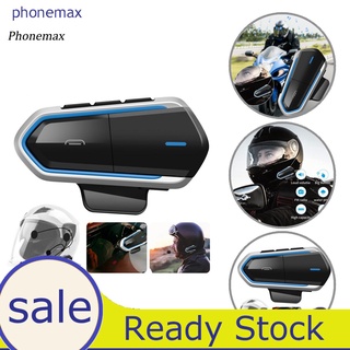 Casco ligero auriculares estéreo compatible con Bluetooth Interphone auriculares compatible con Bluetooth para motocicleta