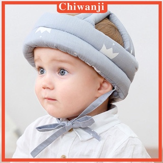 [CHIWANJI] 40-53 cm gorra de seguridad para bebé, protector de algodón, aprender a caminar, gorra para caminar, para niños