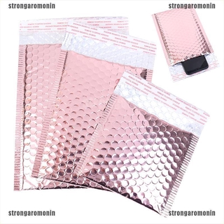 10pcs oro rosa burbuja sobre de oro rosa papel de aluminio burbuja correo para embalaje de regalo (1)