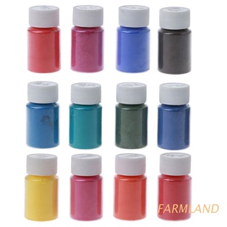 farmland 12 colores termocromático activado pigmento sensible al calor kit de cambio de color