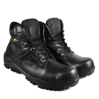 Dlta BLACK FORCE Iron Tip hombres zapatos de seguridad corto punta de hierro original grande