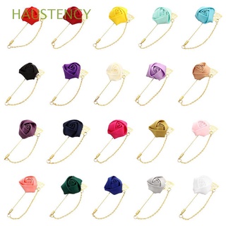 HAUSTENCY Clothes Accessory Groom Boutonniere Lapel Pin Men Wedding Boutonniere Rose Flower Brooch Brooch Flower Bridal Wedding Decor Fashion Brooch Pin Jewelry Golden Leaf Best Man Corsage/Multicolor