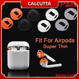 Calcutta 2 pares de funda protectora de silicona antideslizante para auriculares Air-pods 1 2