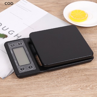 [cod] 0,1 g - 5 kg café digital lcd electrónica cocina alimentos básculas de pesaje con temporizador caliente