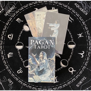 [juego De cartas]Pagan Tarot inglés 78 cartas baraja inglés juegos de cartas SPR (9)