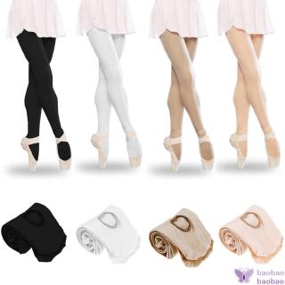 Bb mujeres niñas Convertible pie Ballet danza pantimedias apretado Slim Fit Leggings ropa de baile (1)