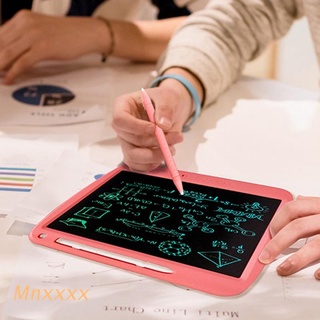 mnxxx reutilizable borrable 9 pulgadas digital dibujo tablet niños lcd electrónico tablero de escritura a mano bloc de notas usb recargable