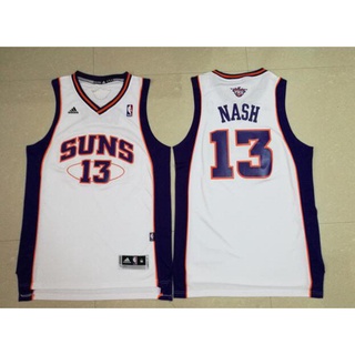 NBA Jersey Phoenix Suns No.13 Nash Nash Jersey Sports Jerseys Retro Classic white z9pW