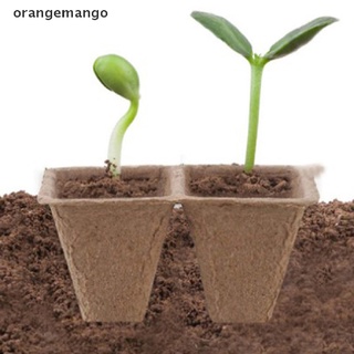 orangemango - bandeja de cultivo de semillas (10 unidades, biodegradable) (6)