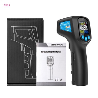 Kiss TH01B termómetro infrarrojo Digital IR láser Sensor de temperatura pistola sin contacto termometro -50 ~ 600C metro pirómetro (1)
