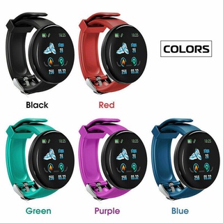 🔥 Promoción D18s Reloj Inteligente Redondo Impermeable Con Rastreador De Fitness/Bluetooth Para Hombre (2)