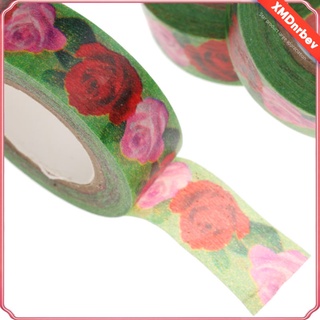 Artesana DIY Papel Adhesivo Adhesivo Adhesivo Decorativo Cinta Washi Patrn De Flores