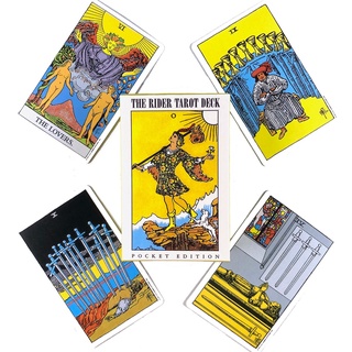 the rider tarot deck ocio fiesta juego de mesa fortune-telling prophecy oracle tarjetas