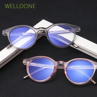 Welldone lentes Vintage ultraligeros unisex Para computadora/gafas/gafas con luz Azul multicolor
