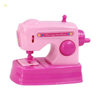 yil mini máquina de cocina eléctrica/juguete con prensatelas eléctricas para educación temprana