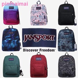 Jansport Jasper mochila genuina estudiante bolsa escolar hombres y mujeres con el mismo estilo de moda universidad tendencia bolsa de viaje