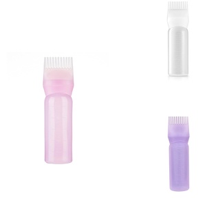 Tinte para el cabello botella de plástico Spray botella de peluquería herramienta rosa 120Ml