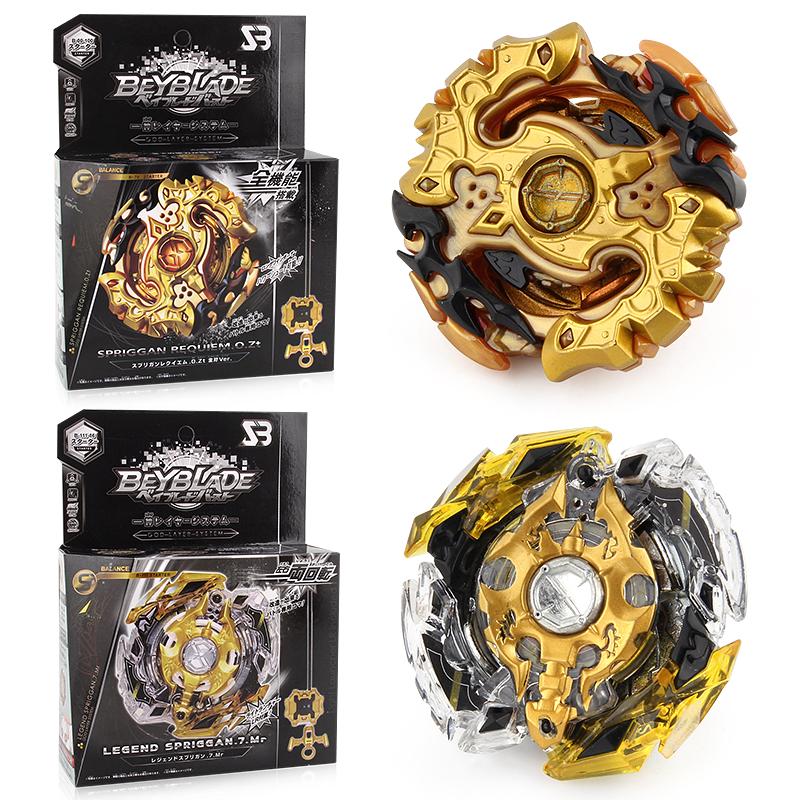 Gold Metal Fusion Masters BB852 Beyblade Fight Launcher niños juego juguetes