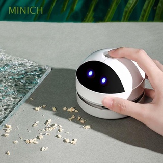 MINICH Mini Vacuum Cleaner Portable Desktop Cleaner Table Sweeper Wireless With Clean Brush Household Keyboard Desk Home Cleaning Tool/Multicolor