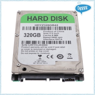 [precio De actividad] 320GB 2.5 pulgadas SATA Internal disco duro interno 8MB Cache Low Energy utilizing HDD