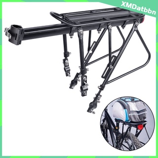 100kg Bike Rear Rack Load Carrier MTB Tailstock Biking with Light Reflector (6)