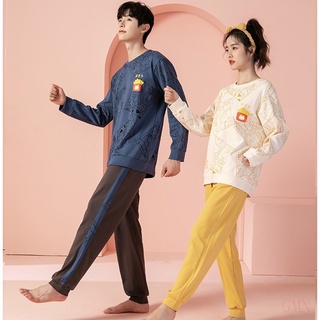 Estilo Coreano Hogar Desgaste De Algodón Traje Puro De La Juventud De Dos Piezas Moda casual De Las Mujeres Pueden Usar Fuera popular Pijama