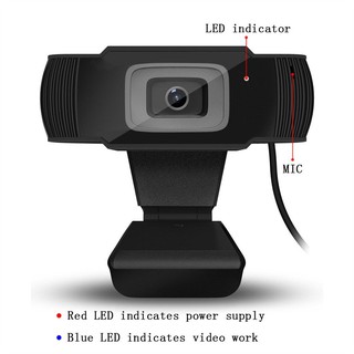 Computadora PC portátil USB2.0 Webcam 720P HD cámara con micrófono (8)