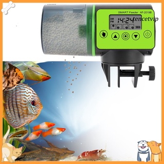 [Vip] Temporizador inteligente pantalla LCD Digital automático alimentador de peces de acuario dispensador de alimentos