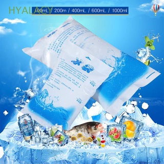 hyalacy engrosado paquete de hielo de alimentos mantener bolsas de glaseado enfriador bolsa de compresa fría refrigerar reutilizable inyección de agua gel seco