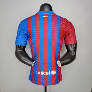 Jersey/camiseta de fútbol de Barcelona 2021/2022 versión mejor calidad tailandesa (2)