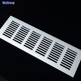 Wallrong> rejilla de ventilación cuadrada de aluminio para armario, armario,